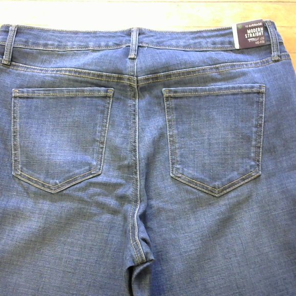 Gloria Vanderbilt Modern Straight Denim Jeans - Picture 3 of 3
